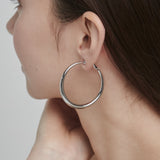 ciite' シーテ イヤリング ボリューム フープイヤリング (両耳用)