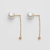 ciite' シーテ ピアス（両耳用） 【 金属アレルギー対応 】 2way パールピアス サージカルステンレス (両耳用)