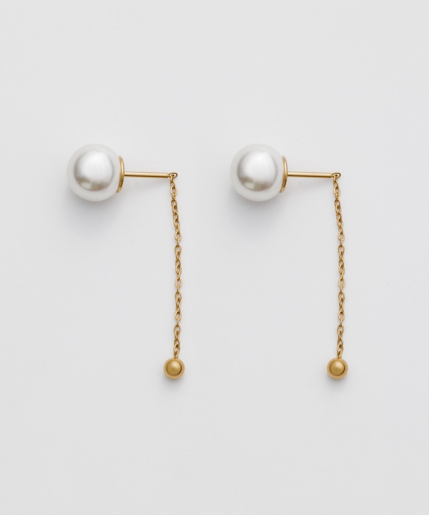 ciite' シーテ ピアス（両耳用） 【 金属アレルギー対応 】 2way パールピアス サージカルステンレス (両耳用)