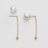 ciite' シーテ ピアス（両耳用） 【 金属アレルギー対応 】 2way パールピアス サージカルステンレス (両耳用)