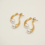 ciite' シーテ ピアス（両耳用） 【 金属アレルギー対応 】 ニュアンスパールピアス サージカルステンレス (両耳用)