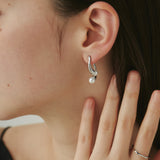 ciite' シーテ ピアス（両耳用） 【 金属アレルギー対応 】 ニュアンスパールピアス サージカルステンレス (両耳用)