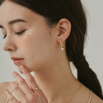 ciite' シーテ ピアス（両耳用） 【 金属アレルギー対応 】 ニュアンスパールピアス サージカルステンレス (両耳用)