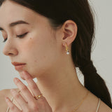 ciite' シーテ ピアス（両耳用） 【 金属アレルギー対応 】 ニュアンスパールピアス サージカルステンレス (両耳用)