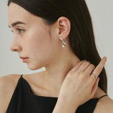 ciite' シーテ ピアス（両耳用） 【 金属アレルギー対応 】 ニュアンスパールピアス サージカルステンレス (両耳用)