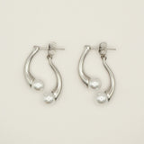 ciite' シーテ ピアス（両耳用） 【 金属アレルギー対応 】 ニュアンスパールピアス サージカルステンレス (両耳用)