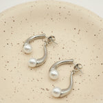 ciite' シーテ ピアス（両耳用） 【 金属アレルギー対応 】 ニュアンスパールピアス サージカルステンレス (両耳用)