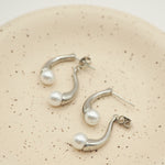 ciite' シーテ ピアス（両耳用） 【 金属アレルギー対応 】 ニュアンスパールピアス サージカルステンレス (両耳用)