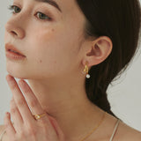 ciite' シーテ ピアス（両耳用） 【 金属アレルギー対応 】 ニュアンスパールピアス サージカルステンレス (両耳用)