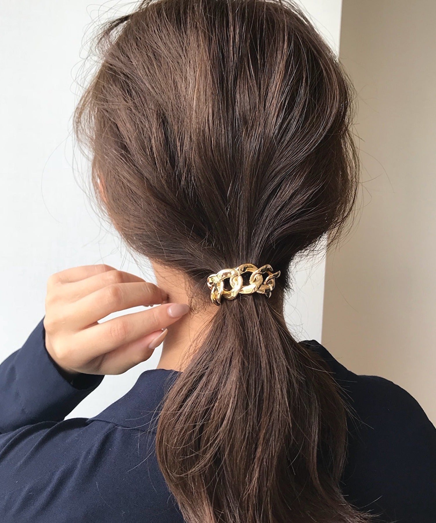 ciite' シーテ ヘアゴム ボリュームリングチェーンヘアゴム