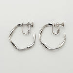 ciite' シーテ イヤリング ねじりフープイヤリング (両耳用)