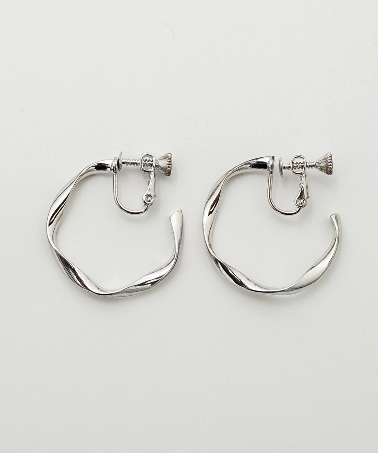 ciite' シーテ イヤリング ねじりフープイヤリング (両耳用)