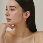 ciite' シーテ イヤリング ねじりフープイヤリング (両耳用)