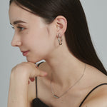 ciite' シーテ イヤリング ねじりフープイヤリング (両耳用)