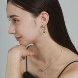 ciite' シーテ イヤリング ねじりフープイヤリング (両耳用)