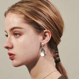 ciite' シーテ イヤリング ヘンケイプレート イヤリング (両耳用)