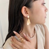 ciite' シーテ イヤリング ヘンケイプレート イヤリング (両耳用)