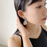 ciite' シーテ イヤリング ヘンケイプレート イヤリング (両耳用)