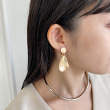 ciite' シーテ イヤリング ヘンケイプレート イヤリング (両耳用)