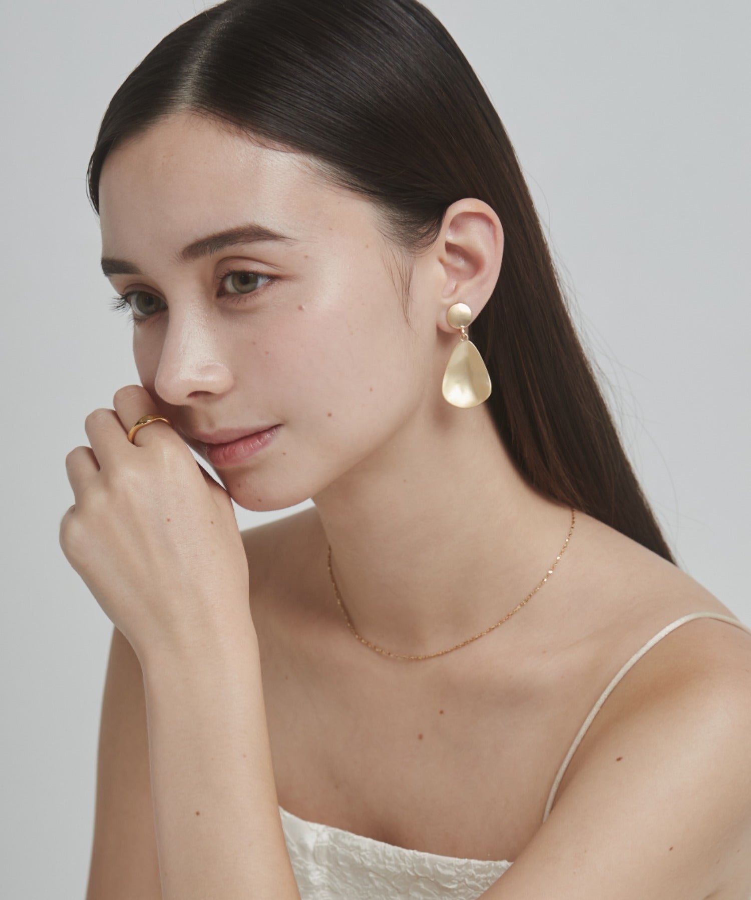 ciite' シーテ イヤリング ヘンケイプレート イヤリング (両耳用)