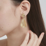 ciite' シーテ イヤリング ヘンケイプレート イヤリング (両耳用)