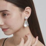 ciite' シーテ イヤリング ヘンケイプレート イヤリング (両耳用)