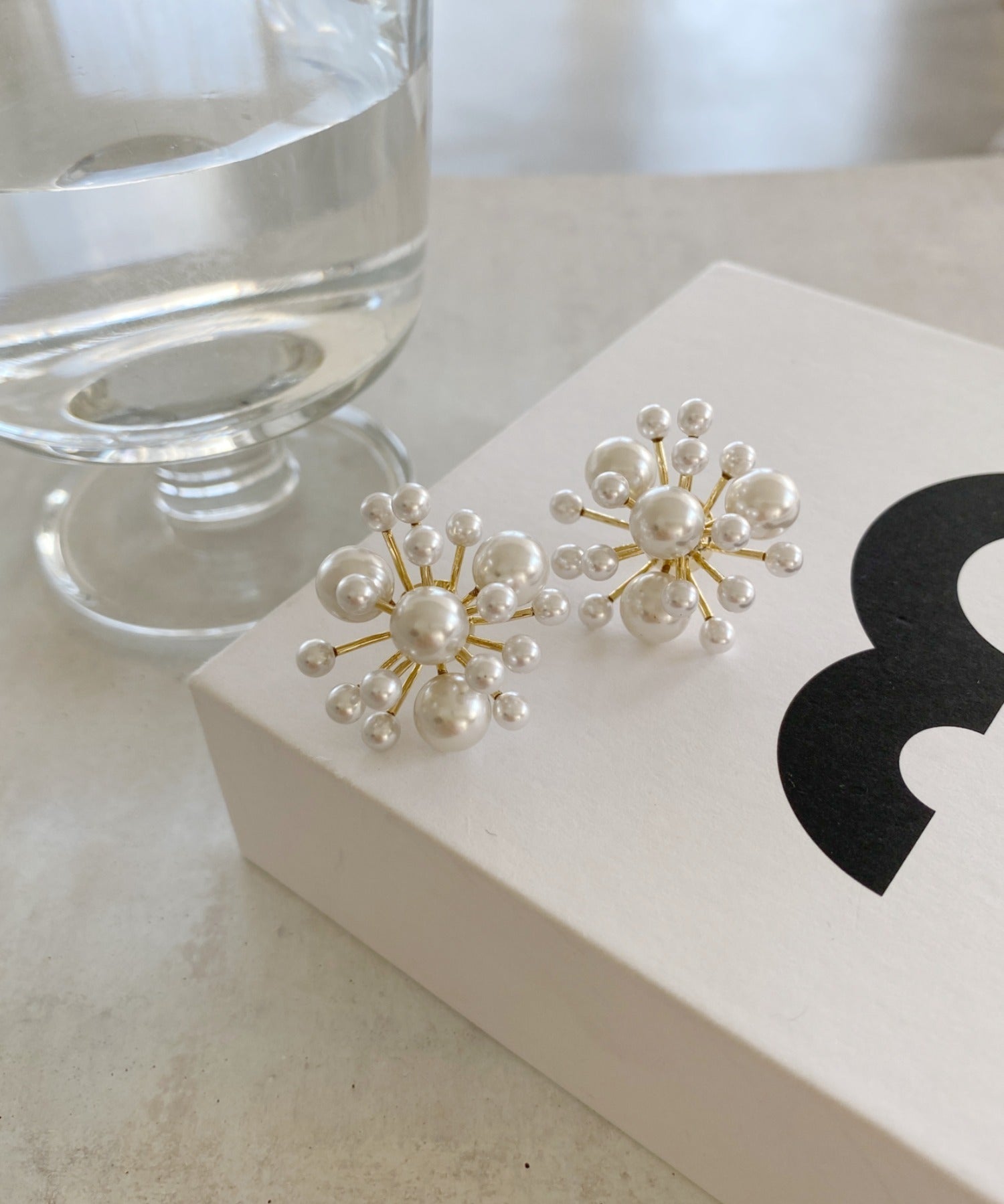 ciite' シーテ ピアス（両耳用） パールモチーフピアス (両耳用)