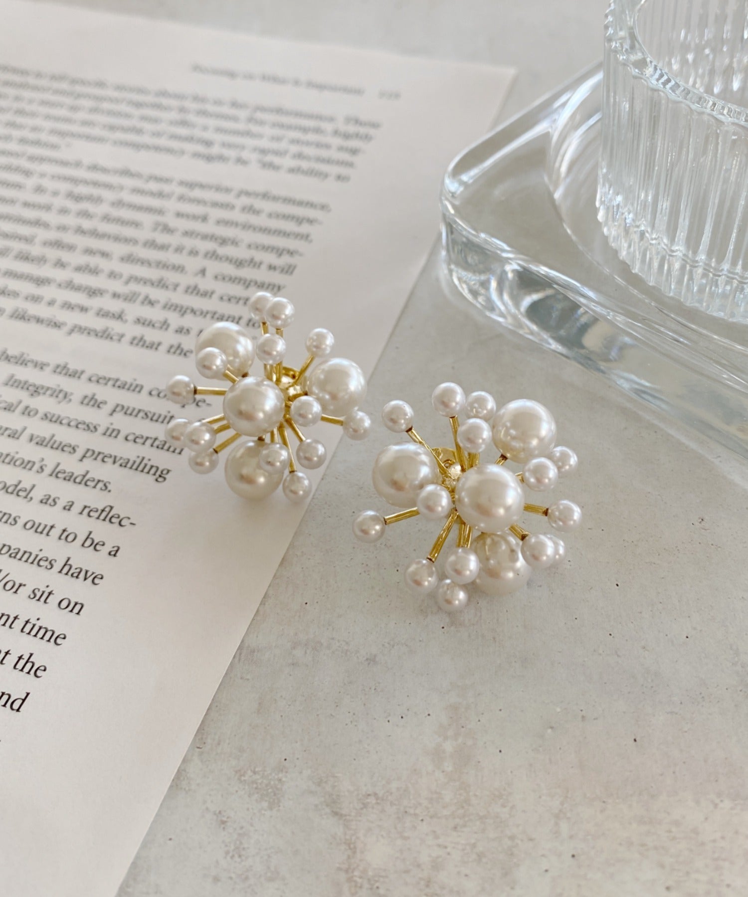 ciite' シーテ ピアス（両耳用） パールモチーフピアス (両耳用)