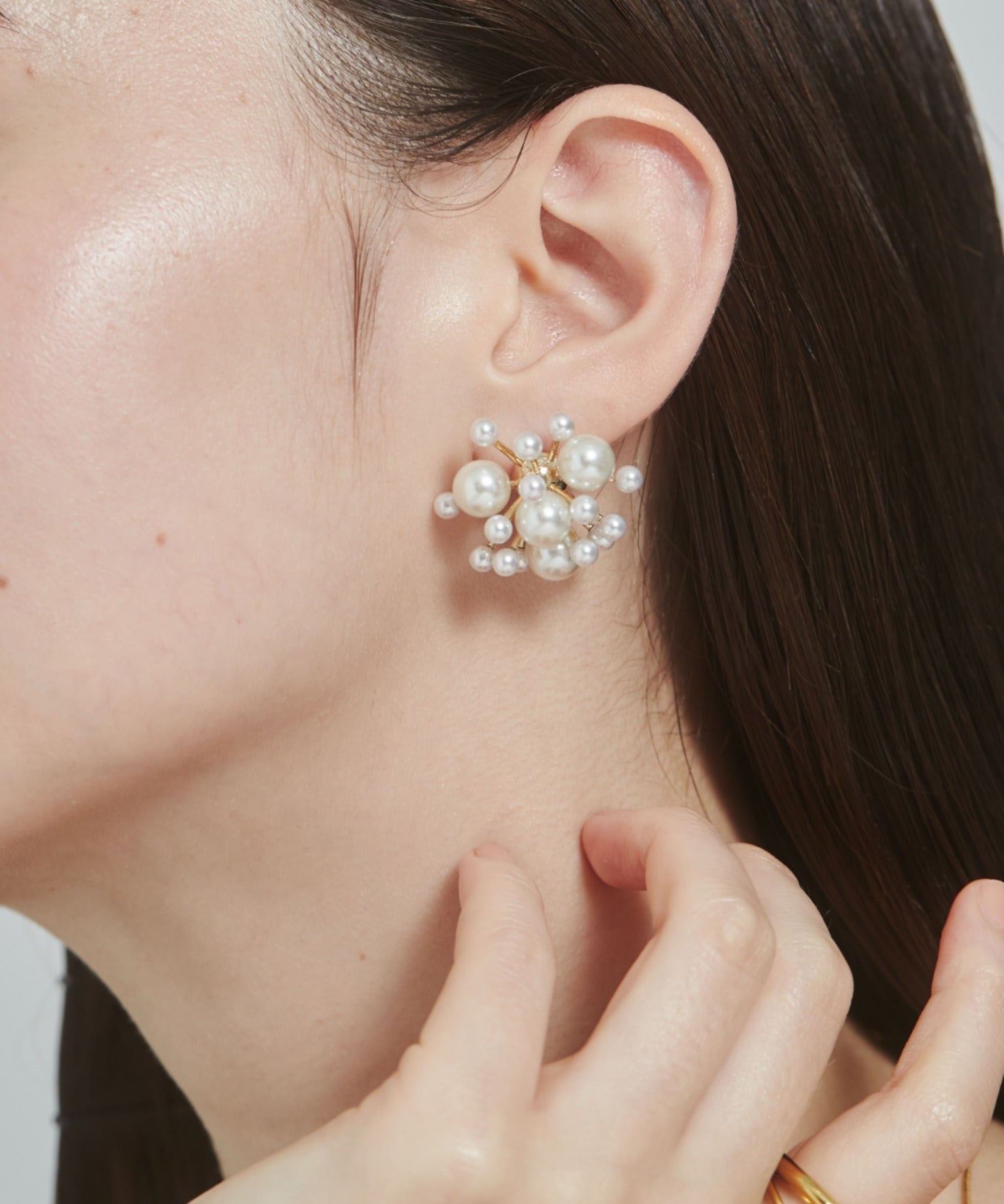 ciite' シーテ ピアス（両耳用） パールモチーフピアス (両耳用)