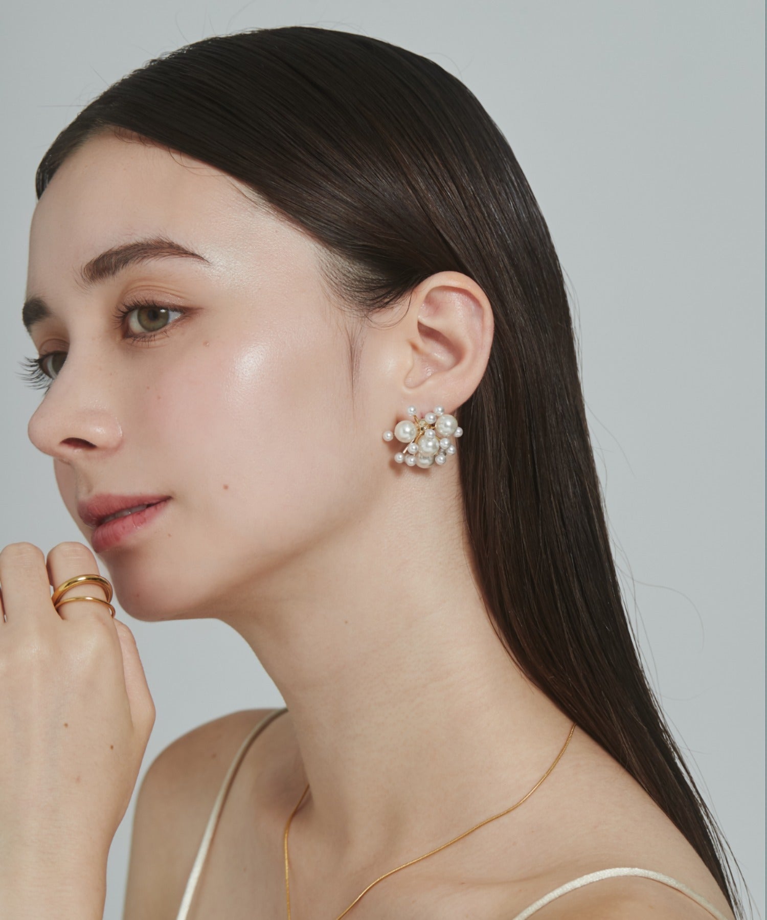 ciite' シーテ ピアス（両耳用） パールモチーフピアス (両耳用)