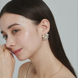 ciite' シーテ ピアス（両耳用） パールモチーフピアス (両耳用)