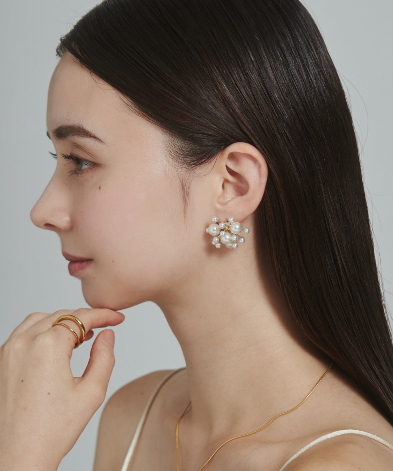 ciite' シーテ ピアス（両耳用） パールモチーフピアス (両耳用)