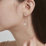 ciite' シーテ ピアス（両耳用） パールフックピアス (両耳用) ピンクゴールド FREE