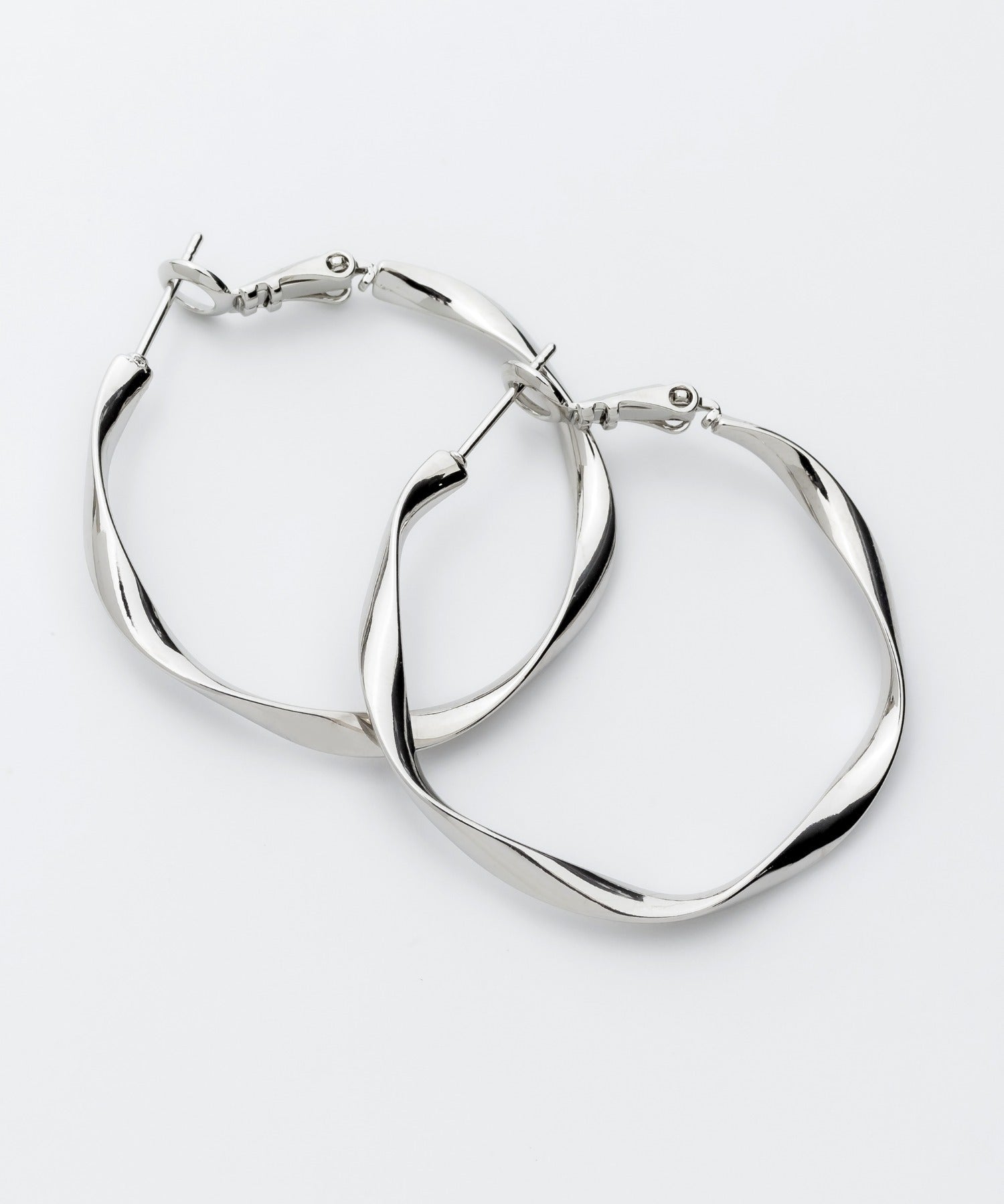 ciite' シーテ ピアス（両耳用） ねじりピアス × パールピアス 3ピアスセット (両耳用)