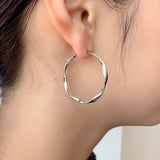 ciite' シーテ ピアス（両耳用） ねじりピアス × パールピアス 3ピアスセット (両耳用)