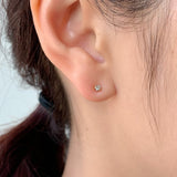 ciite' シーテ ピアス（両耳用） ねじりピアス × パールピアス 3ピアスセット (両耳用)