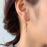 ciite' シーテ ピアス（両耳用） 結びピアス (両耳用)