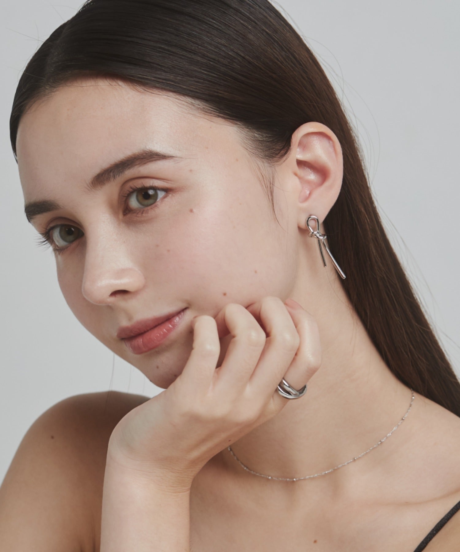 ciite' シーテ ピアス（両耳用） 結びピアス (両耳用)