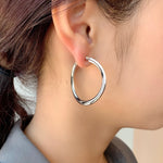 ciite' シーテ イヤリング ＜ciite'＞ボリュームフープイヤリング (両耳用)