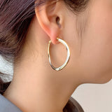 ciite' シーテ イヤリング ＜ciite'＞ボリュームフープイヤリング (両耳用)