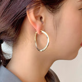 ciite' シーテ イヤリング ＜ciite'＞ボリュームフープイヤリング (両耳用)