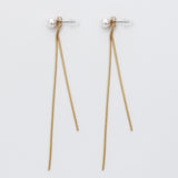 ciite' シーテ ピアス（両耳用） チェーンパールピアス (両耳用)