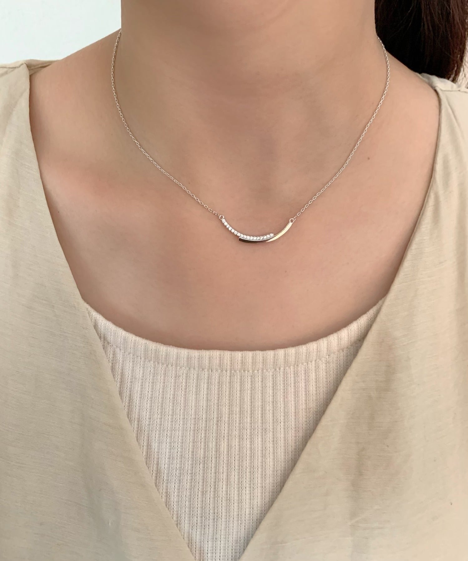 ciite' シーテ ネックレス チェーンビジューネックレス