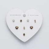 ciite' シーテ ピアス（両耳用） ピアス 4セット / pierce 4 set