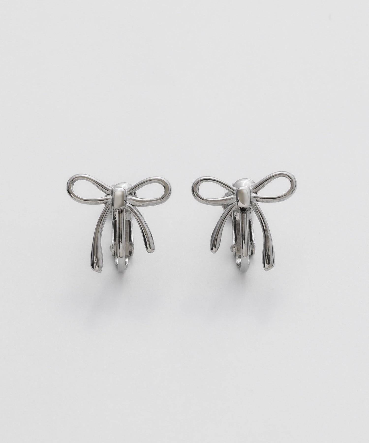 ciite' シーテ イヤリング 【 金属アレルギー対応 】 リボンイヤリング サージカルステンレス (両耳用)