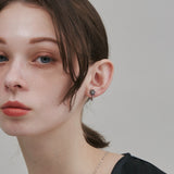 ciite' シーテ イヤリング 【 金属アレルギー対応 】 フラワーモチーフ イヤリング サージカルステンレス (両耳用)