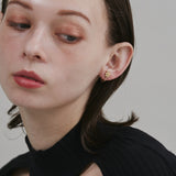 ciite' シーテ イヤリング 【 金属アレルギー対応 】 フラワーモチーフ イヤリング サージカルステンレス (両耳用)