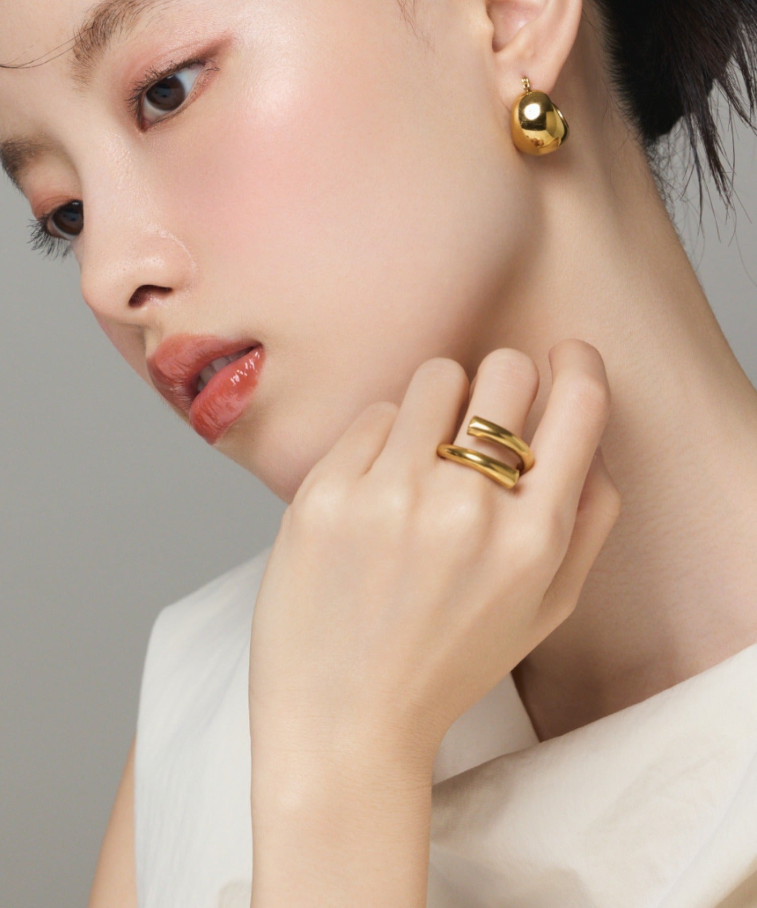 ciite' シーテ リング 【 金属アレルギー対応 】 ニュアンスリング サージカルステンレス