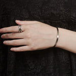 ciite' シーテ ブレスレット 【 金属アレルギー対応 】 シンプルブレスレット サージカルステンレス シルバー FREE