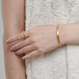 ciite' シーテ ブレスレット 【 金属アレルギー対応 】 シンプルブレスレット サージカルステンレス ゴールド FREE